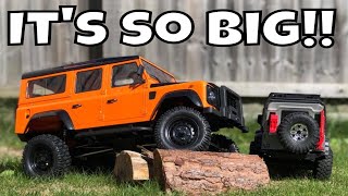 The Biggest RC Land Rover you can buy! 1/7 Scale Double E Defender 110 E101-003 (1/8)