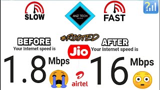 | ROOT | HOW TO BOOST INTERNET SPEED OF JIO/AIRTEL | NETWORK PROBLEM | JIO TRICK | 100% WORKING  | © screenshot 5