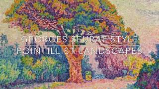 Pointillist Landscapes