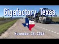 &quot;Model Ys Shipping Out&quot;   Tesla Gigafactory Texas  11/28/2022  10:14AM Model Y