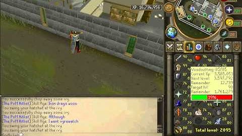 runescape glitch invisible Ivy