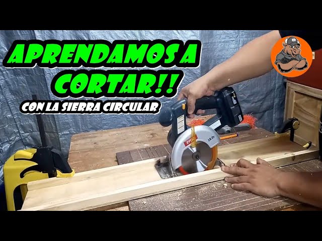 Mesa de corte para sierra circular ▷ Enredando No Garaxe