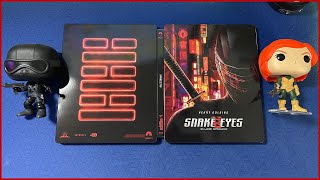 Распаковка Snake Eyes GI Joe Origins 4K Blu Ray Steelbook (эксклюзивная покупка по лучшей цене)