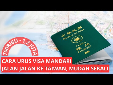 Cara Membuat E Visa Taiwan
