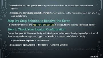 How to Fix the App Not Installed Error When Distributing Your Xamarin App