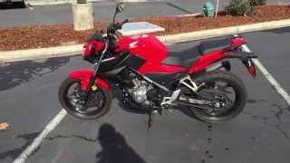 Contra Costa Powersports-Used 2015 Honda CB300F lightweight standard style sport motorcycle