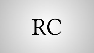 What Does "RC" Stand For?