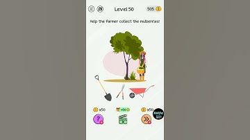 Braindom Level 50 🎮🎮 Tricky brain Teasers, Test, riddle games || Walkthrough solution | Mahfuz FIFA