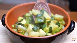 Terra Orti TV - Minestra di patate, zucchine e fiori di zucca screenshot 2