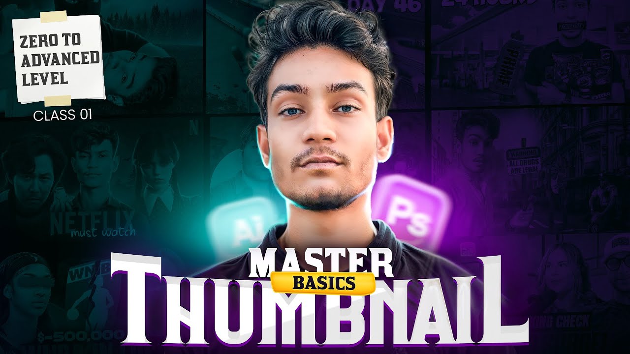 Thumbnail Design Fundamentals: Key Elements You MUST Know (First Class Part 1)