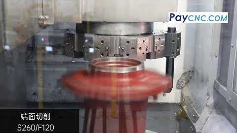 Rear brake drum machining on SMTCL V6i Turning Center with GSK 988TA CNC System