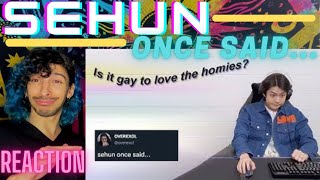 Sehun Once Said  Exo  Reaction