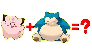 POKEMON  CLEFAIRY + SNORLAX FUSION #pokemonfusion #pokemon