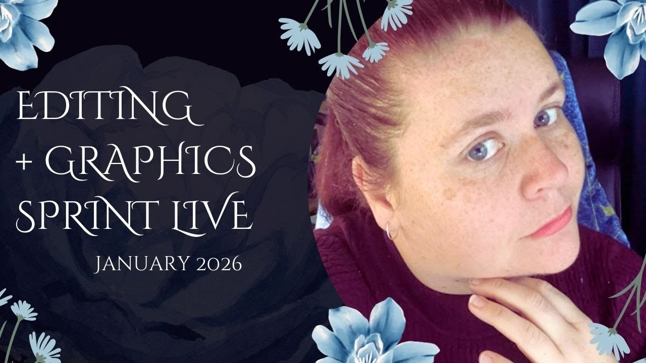 Editing Sprint + Marketing Graphics for Sapphic Cosmic Horror