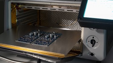 Test Run of DIY PCB Reflow Oven Made of Two Toaster Ovens and Controleo3 Kit