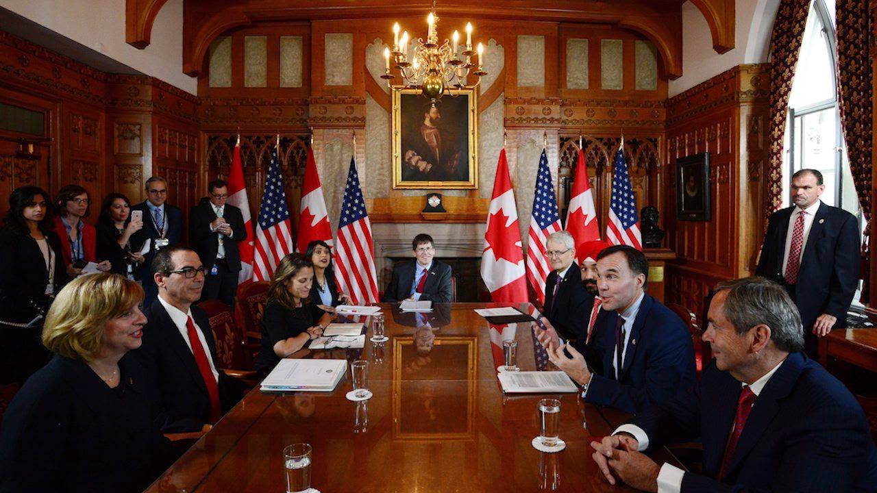 Cabinet Ministers Meet With Trump S Treasury Secretary Youtube