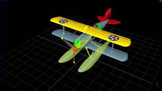 Wright F2W Amphib Tour in Phoenix Builder app.