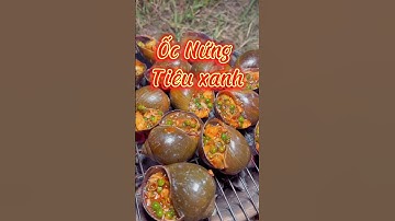 Ốc Nướng Tiêu Xanh Công Thức Dễ Làm | Thanh Tuyền Daily #shorts