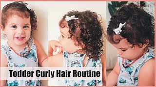 Kenna’s HAIR ROUTINE | Toddler Curly Hair Tutorial | #curlyhairroutine #toddlercurlyhair #2yearold
