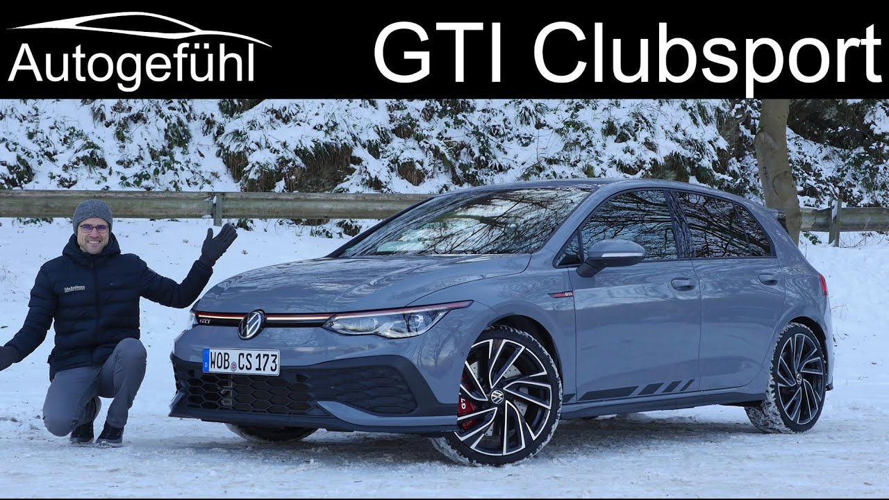 VW Golf 8 GTI Clubsport Fahrbericht 2021 - der GTI mit 300 PS - Autogefühl