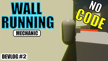 Adding Wallrunning Mechanic to My Game with Unity Visual Scripting (No Code!) || Devlog #2