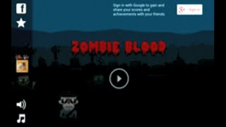 App test 79: Zombie Blood - Tap Tap Shooter (Android) gameplay screenshot 1