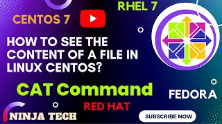 How to see the content of a file in Centos 7 | Linux