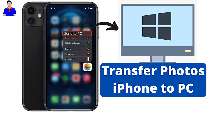 How to transfer photos from iphone to computer without usb