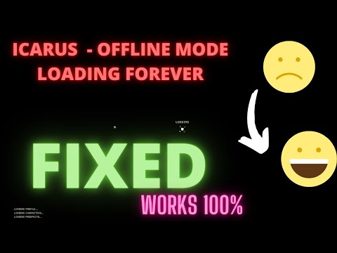 ICARUS OFFLINE LOADING SCREEN FIX [100% WORKS] | NO BS