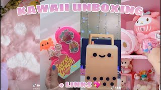 Kawaii Unboxing + Items Links 📦🥰  TikTok Compilation pt.10