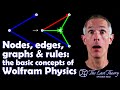 Nodes, edges, graphs & rules: the basic concepts of Wolfram Physics