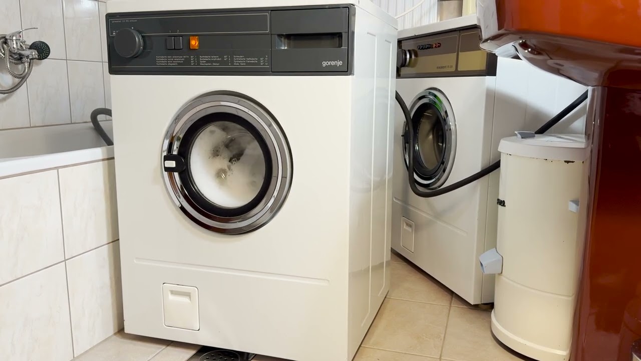 Gorenje Gorwamat 102 NG exklusiv - Washing Machine Restoration and  90°C Wash