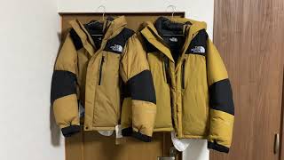 ノースフェイス バルトロライトジャケット 色比較 ブリティッシュ