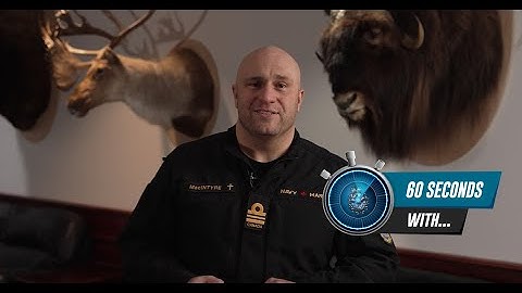 60 Seconds with LCdr Michael MacIntyre, Joint Task Force North Chaplain