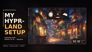 Caelestia-shell - Linux Ubuntu Desktop