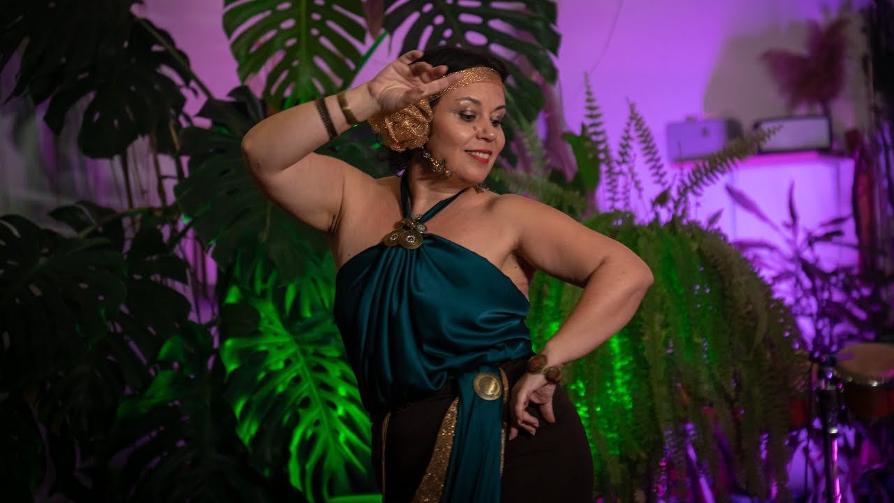 Karina Kotsareva - Elegant Fusion Bellydance in Retro Style to Song Fever ❤️‍🔥 Tribal Sochi