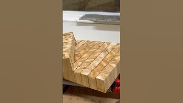 $26 Cedar Board into a $350 Master Chef End Grain Cutting Board #shorts #diy #woodworking