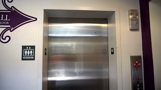 Nudge mode! Two very nice ThyssenKrupp hydraulic elevators @ City Market Building, Roanoke, VA