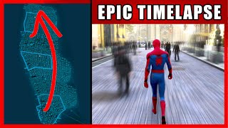 Walk Across The Map Timelapse | Spider-Man (PS4) screenshot 5