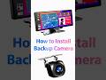 How To Install the Backup Camera on CarPlay DashPad Pro Max Car Tablet