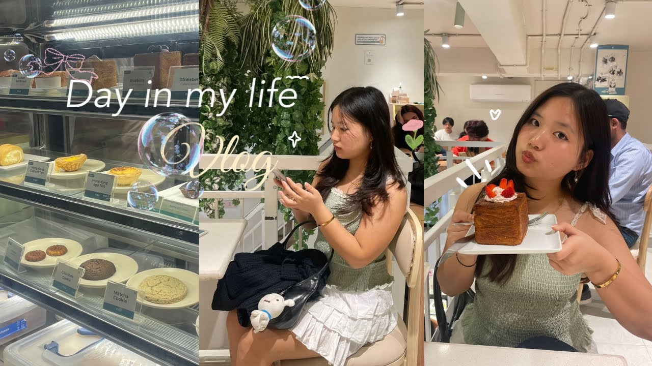 A day in my life : cafe vlog, good food etc.. - YouTube