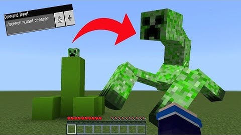 MUTANT Creeper - How to summon