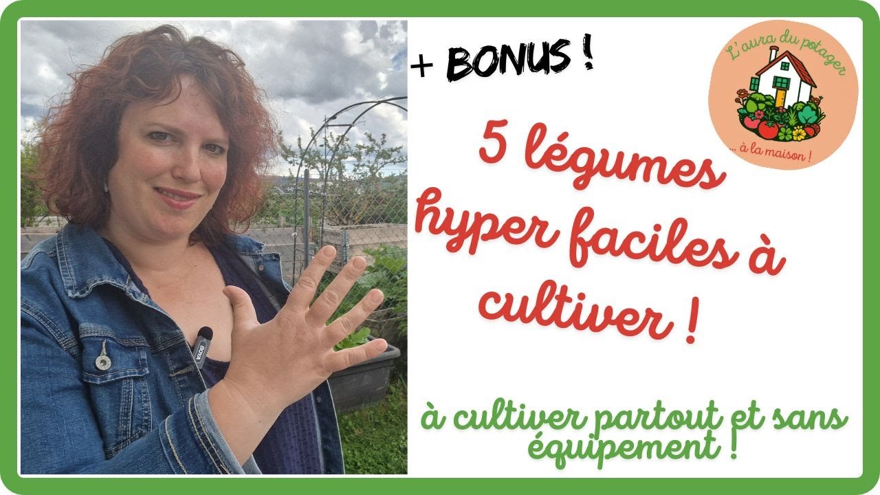 5 légumes hyper faciles à cultiver !