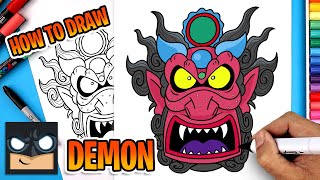 how draw demon k pop demon hunters
