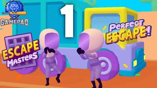 ESCAPE MASTERS - Walkthrough Gameplay - (iOS Android) Part 1 screenshot 5