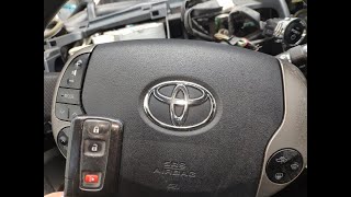 Тойота Приус замена набора ключа Toyota Prius key set replacement