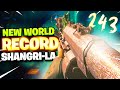 BO3 Zombies - Shangri-la Round 243 World Record