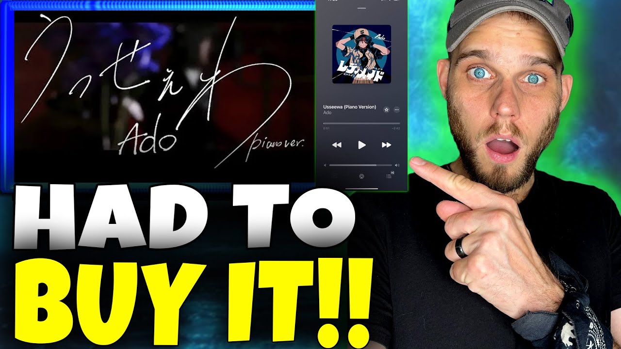 ADO – Usseewa (Piano Ver) | First Reaction | Rage & POISE