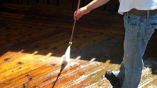 Fox Valley Power Wash- Deck Prep