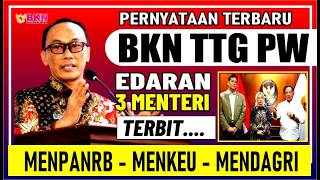 🔴 Results of the 3 Ministers' Coordination Meeting, Determining the Fate of PPPK & PW in 2027